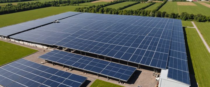 Panneaux photovoltaïques sur bâtiment industriel : innovons ensemble